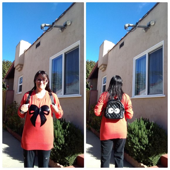 Hot Topic Handbags - Googly Eyed Mini Backpack